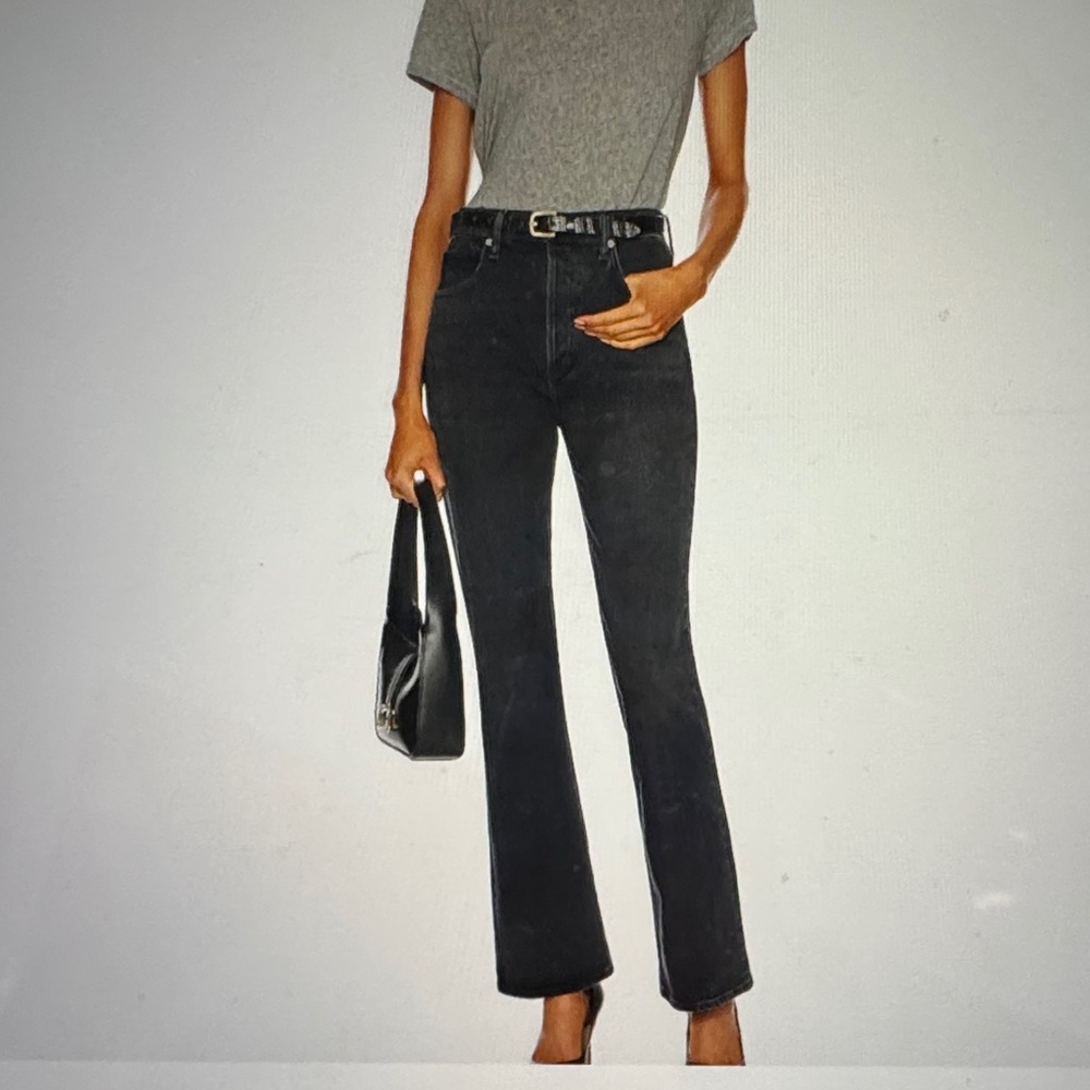 Citizens Of Humanity Women's Boot Cut Jeans - washed black